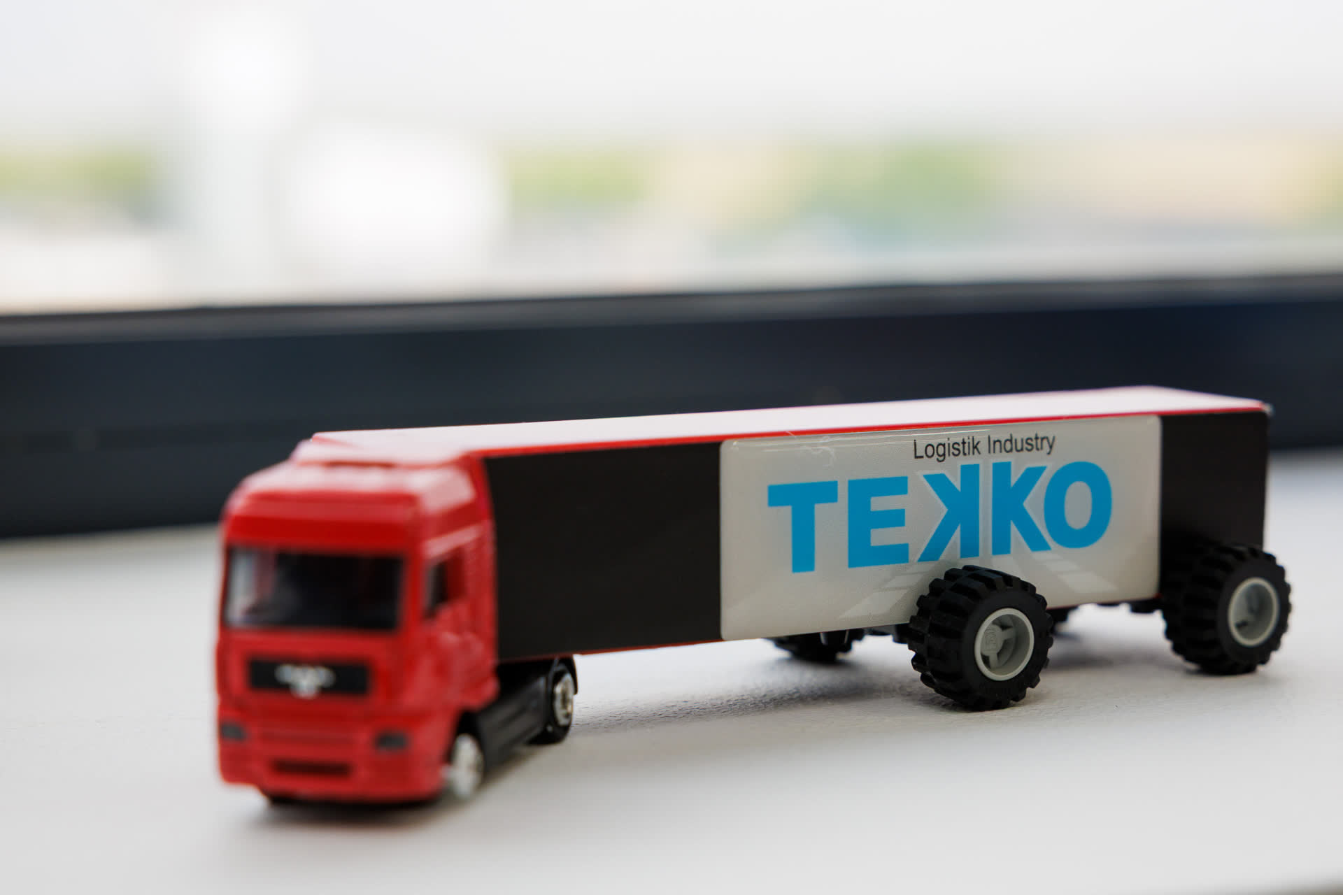 Model truck in TEKKO Logistik Industry livery